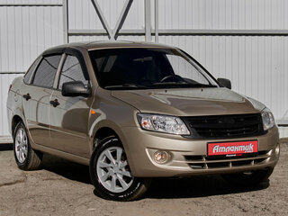 2013 Lada (ВАЗ) Granta I, бежевый, 340000 рублей, вид 3