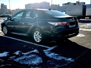 2020 Toyota Camry VIII (XV70), зелёный, 3950000 рублей, вид 4