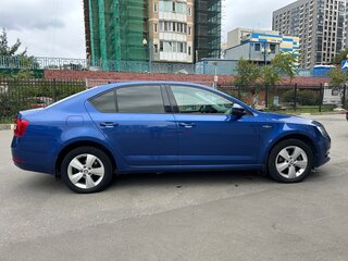 2018 Skoda Octavia III (A7) Рестайлинг, синий, 1750000 рублей, вид 3