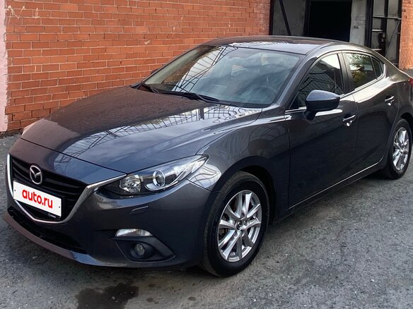 2014 Mazda 3 III (BM), серый, 1420000 рублей