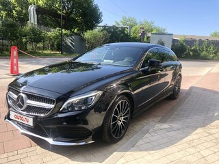 2017 Mercedes-Benz CLS 350 BlueTEC II (C218) Рестайлинг, чёрный, 3995000 рублей, вид 3