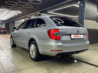 2014 Skoda Superb DSG II Рестайлинг, серый, 1300000 рублей, вид 3