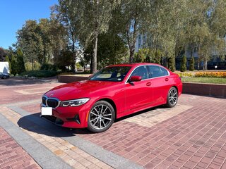 2021 BMW 3 серии 330i xDrive VII (G2x), красный, 2887448 рублей, вид 1