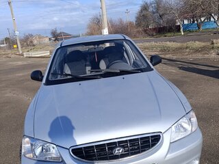 2007 Hyundai Accent ТагАЗ II, серебристый, 360000 рублей, вид 2