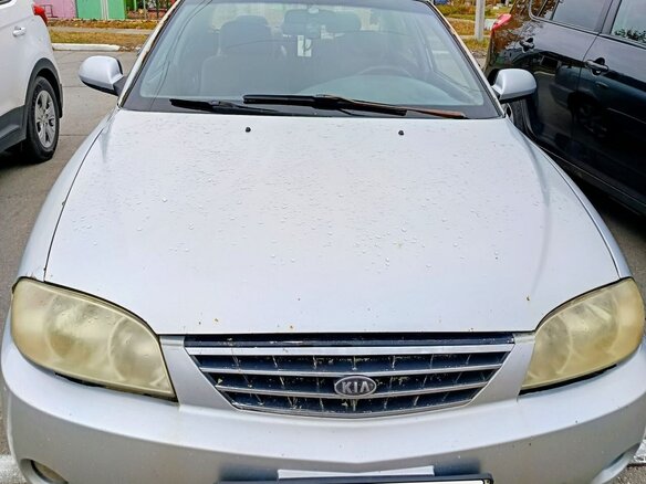 2006 Kia Spectra I Рестайлинг 2, серебристый, 120000 рублей