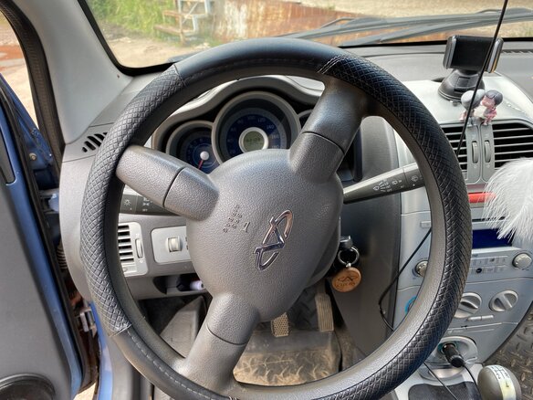 2008 Chery Kimo (A1), голубой, 150000 рублей - вид 3