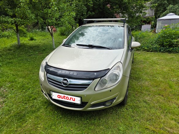2008 Opel Corsa D, бежевый, 300000 рублей