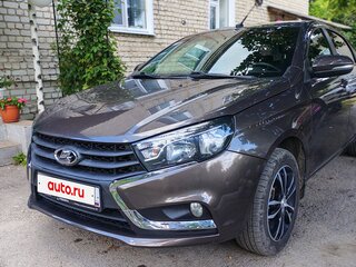 2018 Lada (ВАЗ) Vesta I, коричневый, 900000 рублей, вид 1