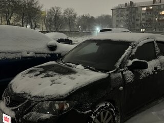 2008 Mazda 3 I (BK) Рестайлинг, чёрный, 580000 рублей, вид 3