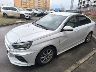2023 Lada (ВАЗ) Vesta I Рестайлинг (NG), белый, 1050000 рублей, вид 1
