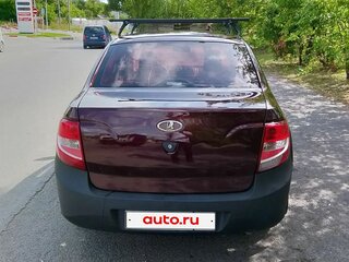 2012 Lada (ВАЗ) Granta I, пурпурный, 300000 рублей, вид 3