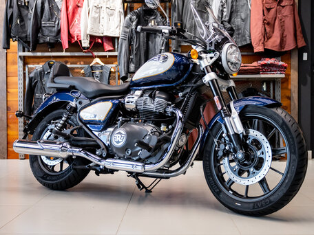 2026 Royal Enfield Super Meteor, синий, 792000 рублей, вид 1