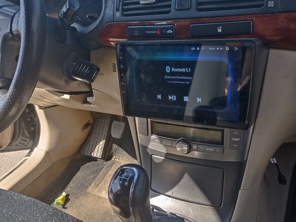 2004 Toyota Avensis II, чёрный, 720000 рублей - вид 7