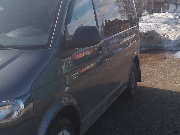 2010 Volkswagen Transporter, серый, 1170000 рублей - вид 8