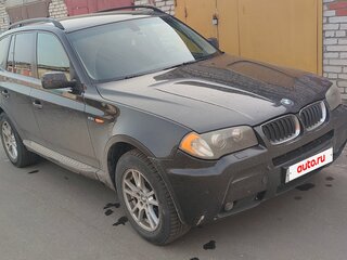 2005 BMW X3 25i I (E83), чёрный, 900000 рублей, вид 5