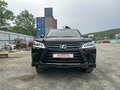 2019 Lexus LX 570 III Рестайлинг 2, чёрный, 12500000 рублей - вид 1