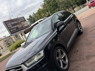 2017 Audi Q7 II (4M), чёрный, 5650000 рублей, вид 1