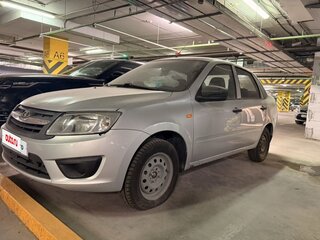 2015 Lada (ВАЗ) Granta I, серебристый, 520000 рублей, вид 2