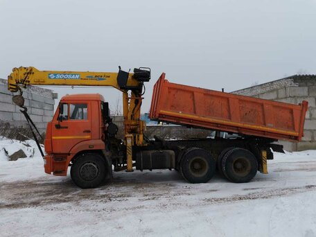 2011 КамАЗ 65115, оранжевый, 5600000 рублей, вид 1