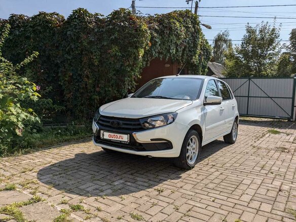 2020 Lada (ВАЗ) Granta I Рестайлинг, белый, 550000 рублей - вид 5