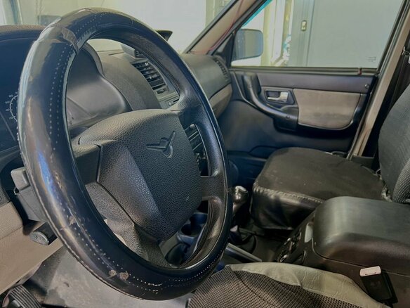 2012 УАЗ Патриот 3163 I, серебристый, 500000 рублей - вид 6