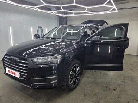 2015 Audi Q7 II (4M), чёрный, 3090000 рублей, вид 2