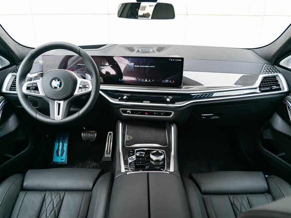 2024 BMW X6 M60i III (G06) Рестайлинг, чёрный - вид 10