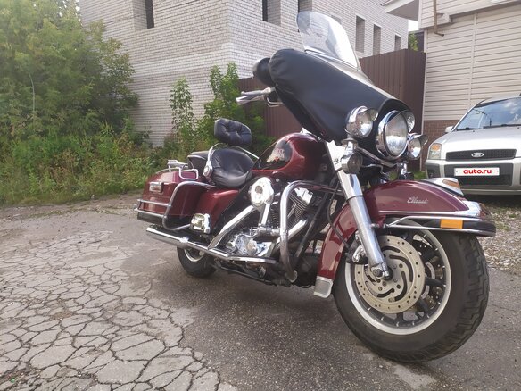 2000 Harley-Davidson Electra Glide, пурпурный, 700000 рублей - вид 6