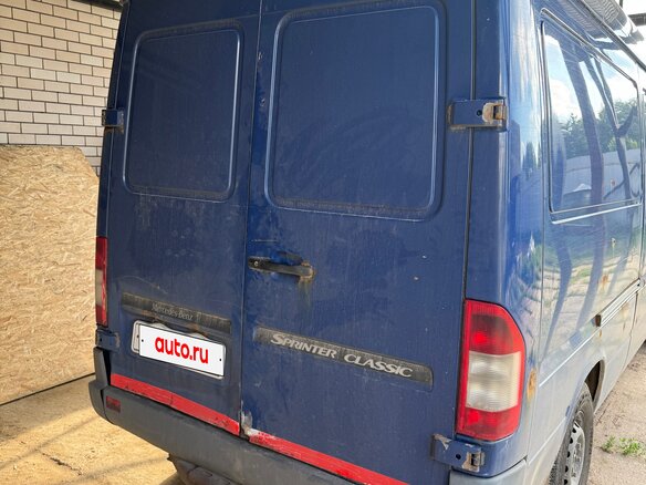 2014 Mercedes-Benz Sprinter Classic, синий, 1200000 рублей - вид 6