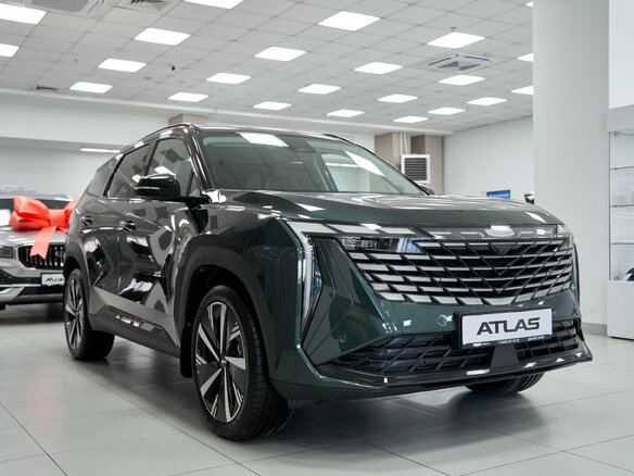 2026 Geely Atlas II, зелёный - вид 5