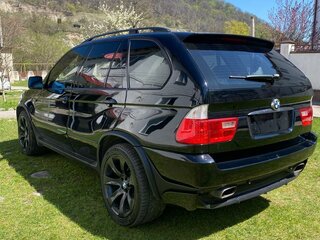 2002 BMW X5 4.6is I (E53), чёрный, 1900000 рублей, вид 5