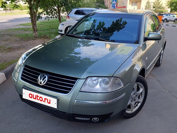 2002 Volkswagen Passat B5 Рестайлинг, зелёный