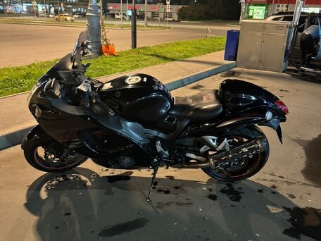 2007 Suzuki GSX 1300 R Hayabusa, чёрный, 980000 рублей, вид 4
