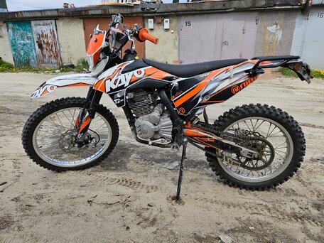 2022 Kayo T2 250 MX, оранжевый, 179000 рублей, вид 4