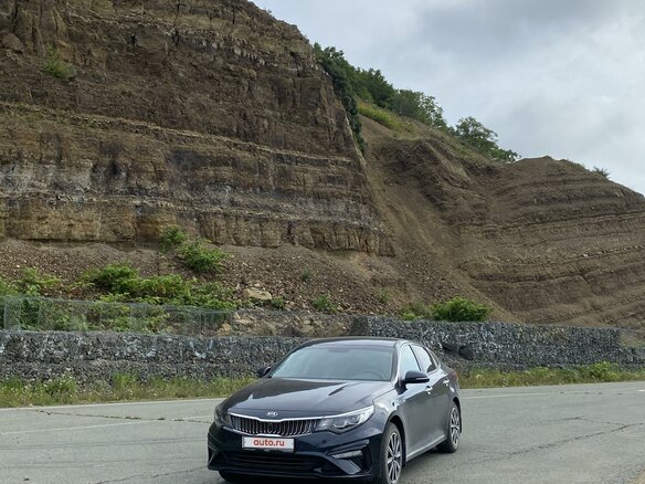2019 Kia Optima IV Рестайлинг, синий, 2222222 рублей - вид 2