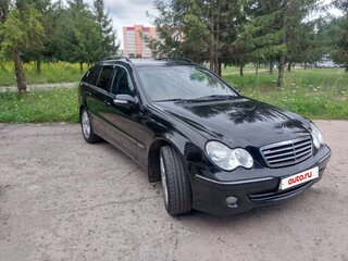 2007 Mercedes-Benz C-Класс 180 II (W203) Рестайлинг, чёрный, 1000080 рублей, вид 3