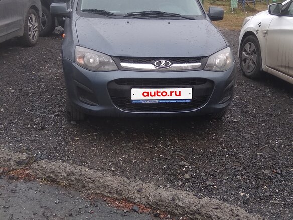 2014 Lada (ВАЗ) Kalina II, серый, 470000 рублей