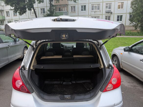 2008 Nissan Tiida I, серебристый, 450000 рублей - вид 7