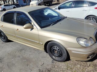 2003 Hyundai Sonata IV (EF) Рестайлинг, золотистый, 280000 рублей, вид 1
