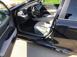 2017 Toyota Camry US Market VIII (XV70), чёрный, 2350000 рублей, вид 3