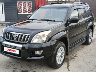 2008 Toyota Land Cruiser Prado 5-speed 120 Series Рестайлинг, чёрный, 2070000 рублей, вид 1