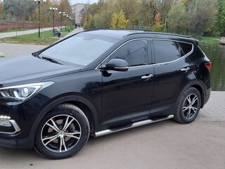 2015 Hyundai Santa Fe III Рестайлинг, чёрный, 1950000 рублей, вид 4