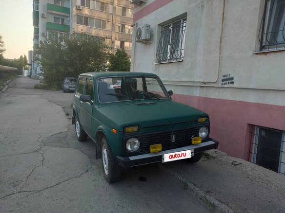 1996 Lada (ВАЗ) 2121 (4x4) I Рестайлинг, зелёный, 300000 рублей - вид 1