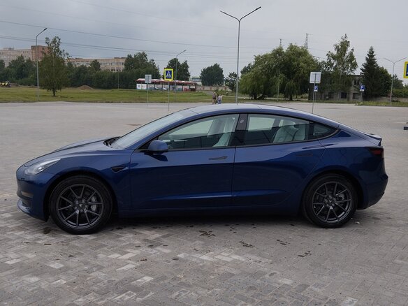 2022 Tesla Model 3 Standart Plus I, синий, 2313336 рублей - вид 8