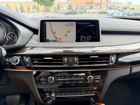 2016 BMW X6 30d II (F16), чёрный - вид 8