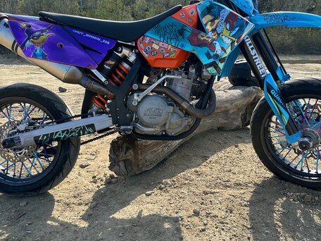 2010 KTM 450 SMR, пурпурный, 460000 рублей, вид 3