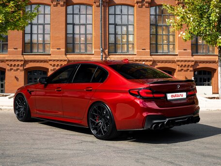 2019 BMW M5 Competition VI (F90), красный, вид 5