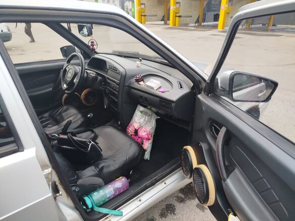 2008 Lada (ВАЗ) 2114, серебристый, 270000 рублей - вид 5