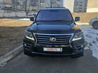 2013 Lexus LX 570 III Рестайлинг, чёрный, 6200000 рублей, вид 4