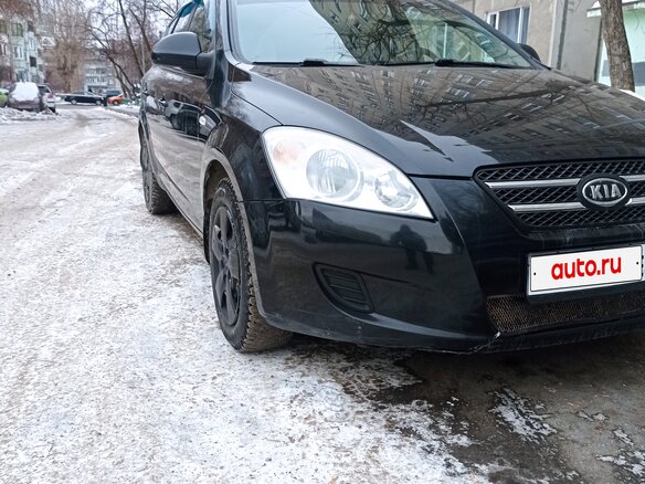 2008 Kia Ceed I, чёрный - вид 3